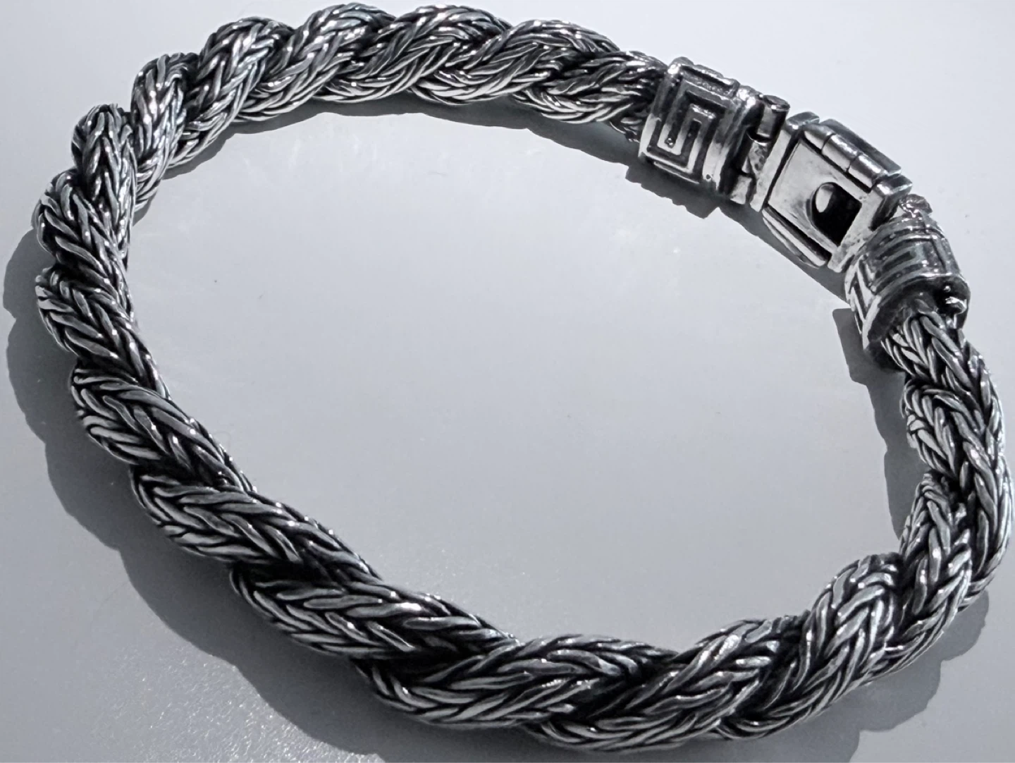 Elegant Taxco 925 Silver Slave Bracelet – Timeless Craftsmanship - photo 4