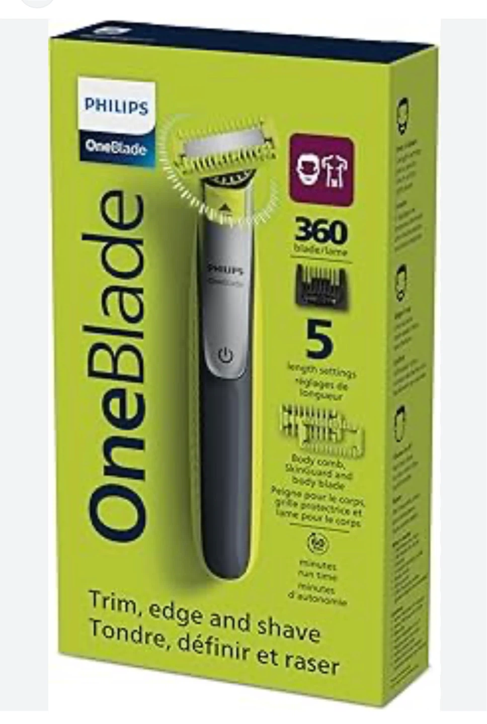 Philips OneBlade 360 Face & Body Trimmer
