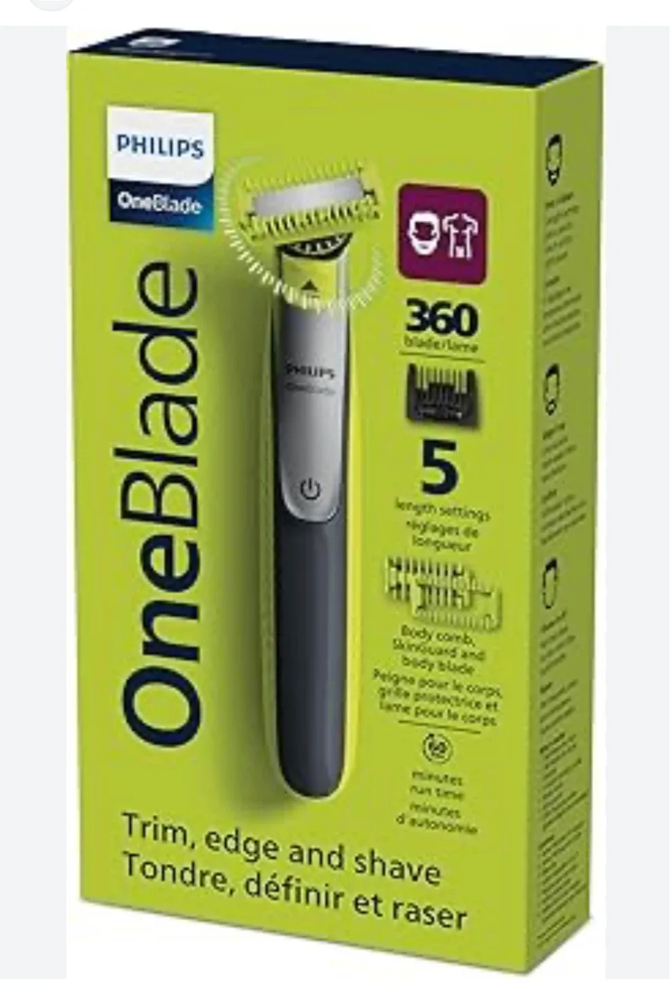 Philips OneBlade 360 Face & Body Trimmer