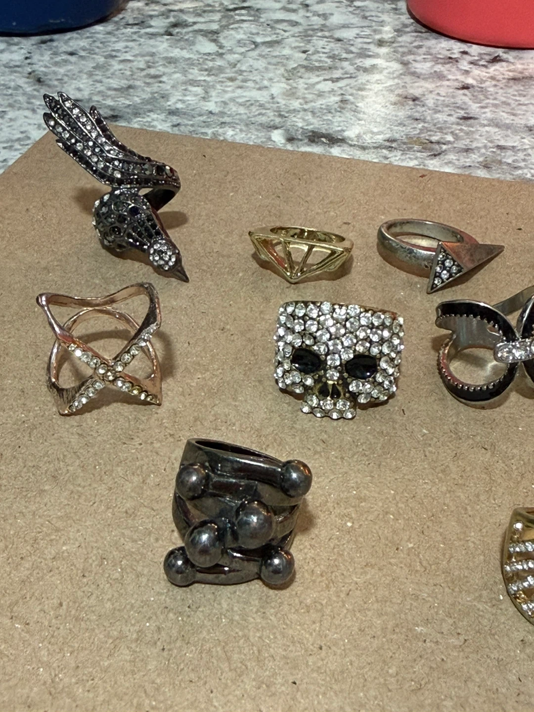 Assorted Fashion Rings Lot - photo 2