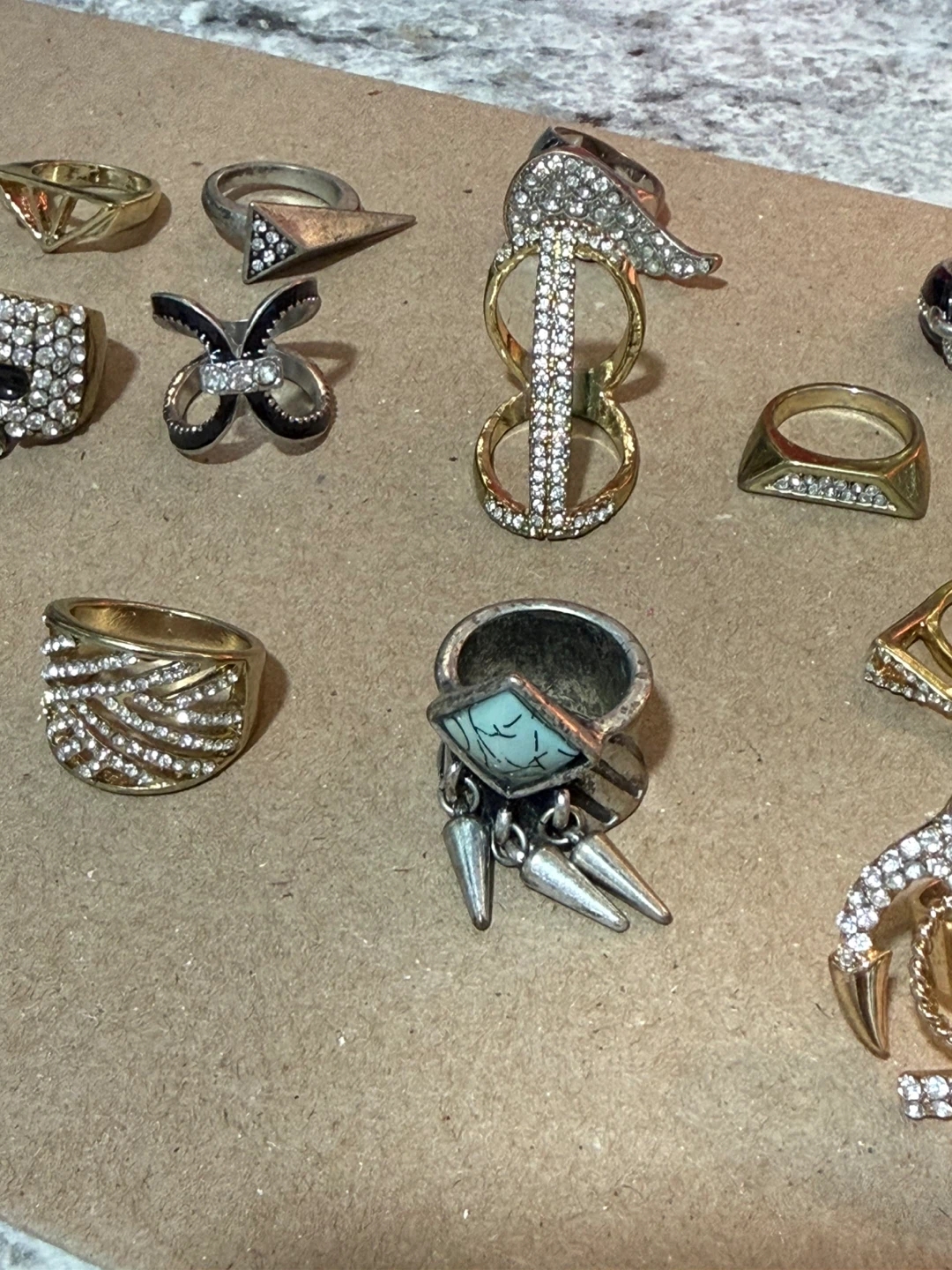 Assorted Fashion Rings Lot - photo 3