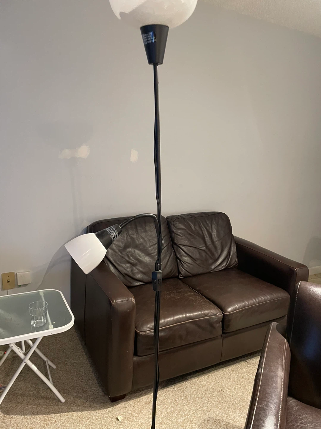 Floor Lamp with Adjustable Reading Light - photo 2