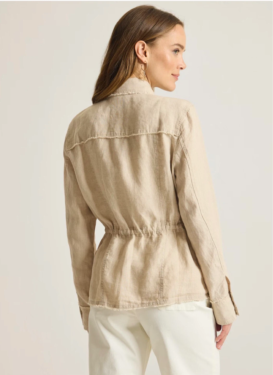 New Tommy Bahama Two Palms Utility Jacket - Natural - photo 4