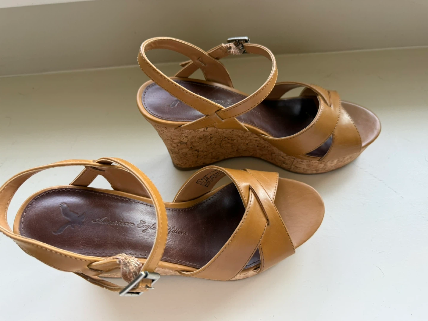American Eagle Outfitters Wedge Sandals size 7 - photo 2