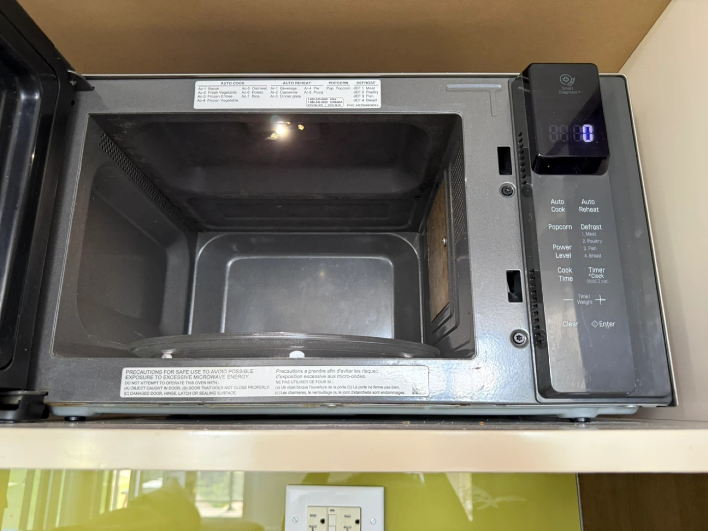 LG Stainless Steel Microwave Oven - photo 2