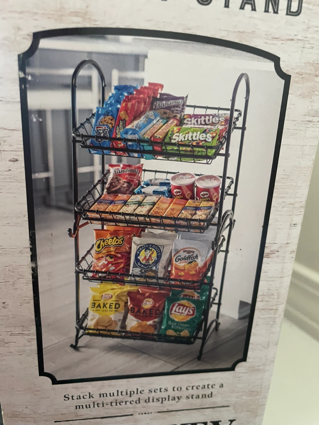 Member's Mark 2 Tier Display Stand - photo 4