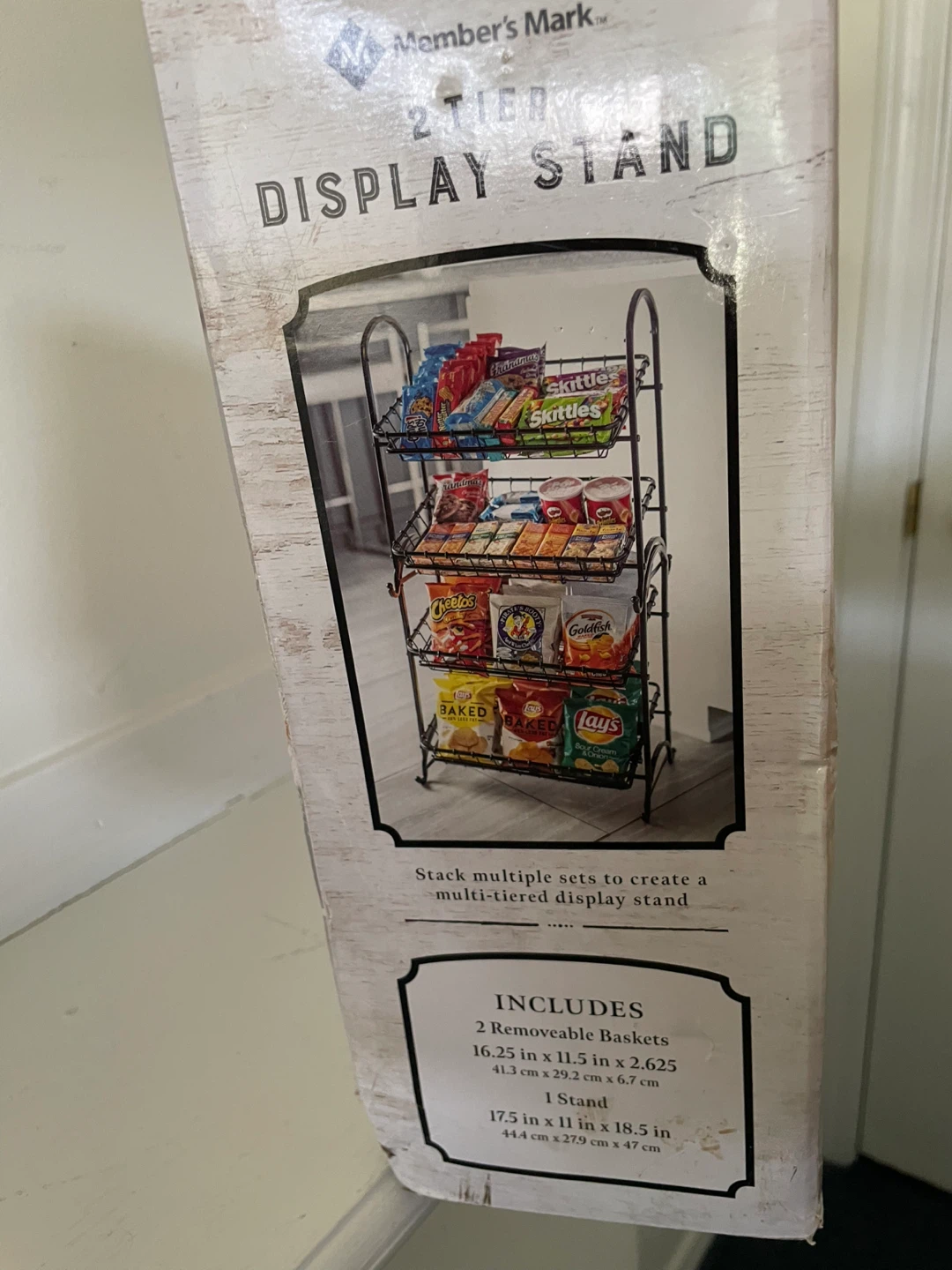 Member's Mark 2 Tier Display Stand - photo 2