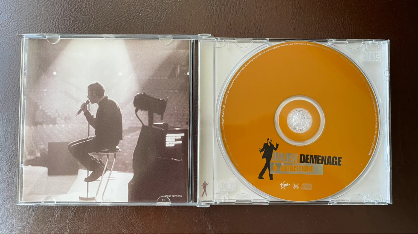 Julien Demenage Acoustique Cd - photo 3