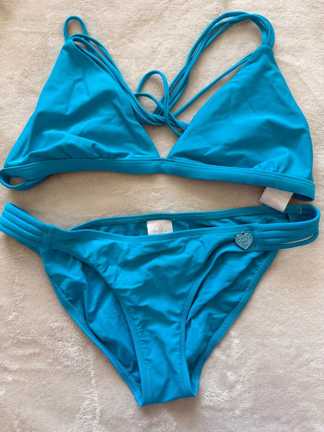 Body Glove Blue Bikini Swimsuit - Size M