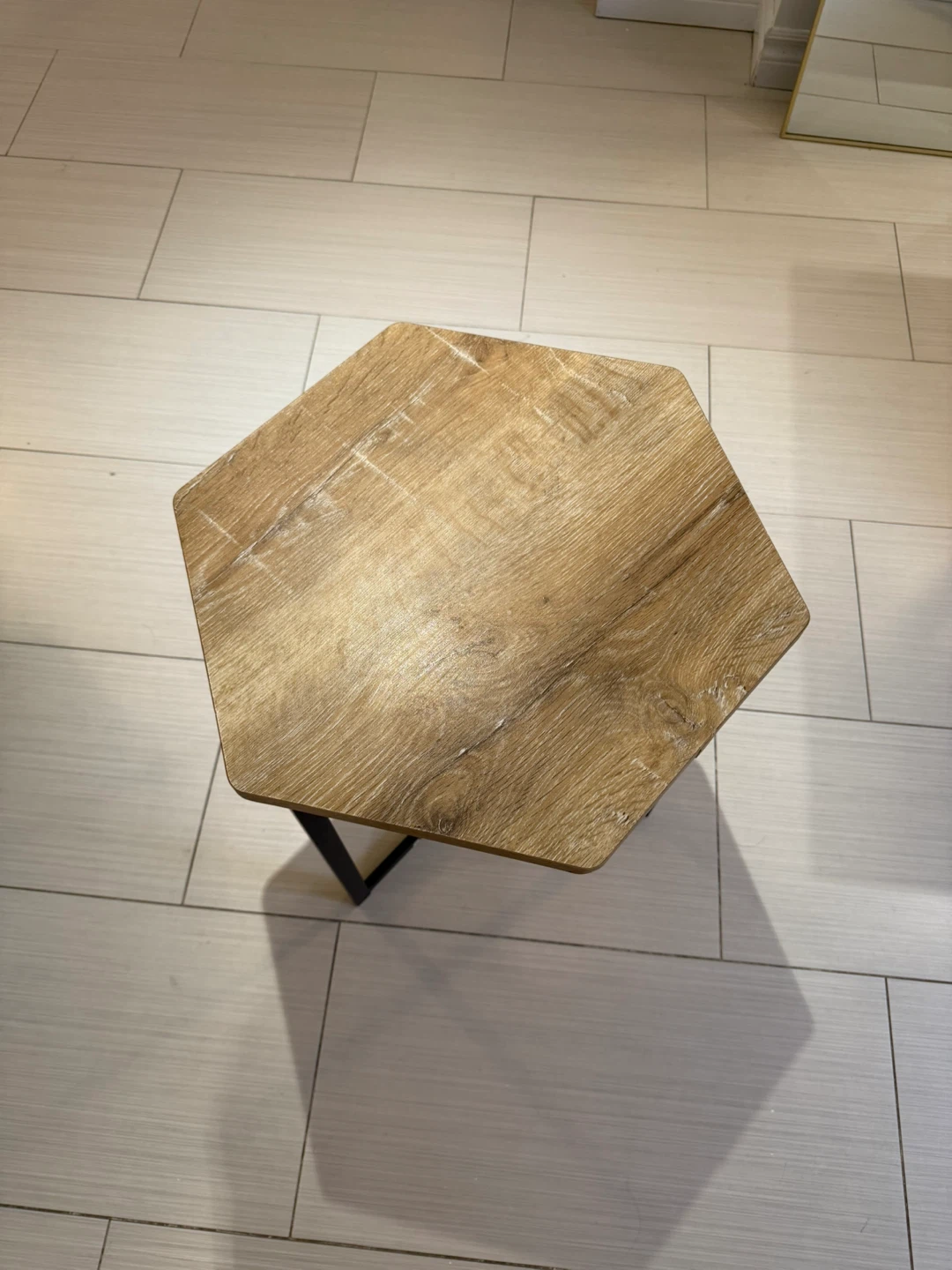 Hexagonal Side Table - photo 2