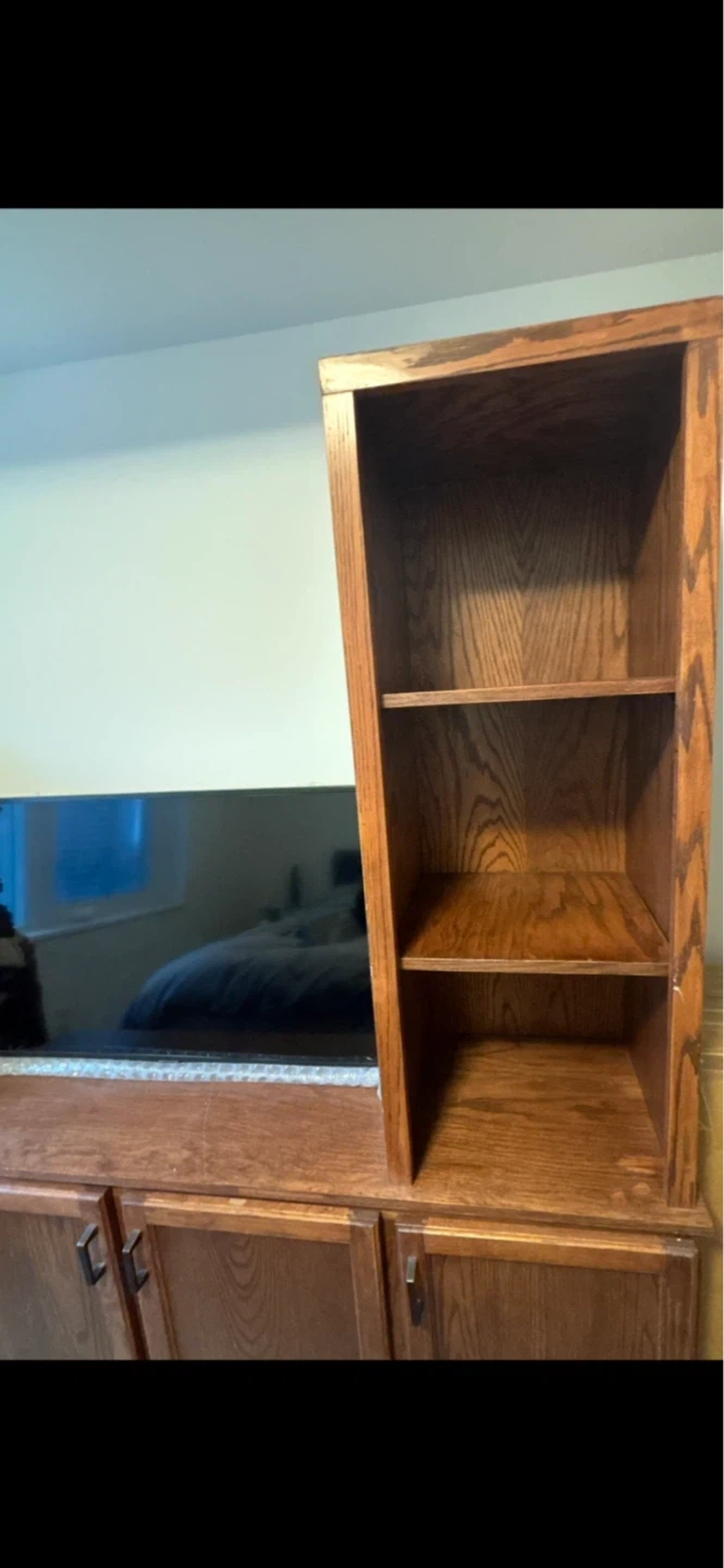 Wooden Unit with storage - Shelving & Drawers - photo 2