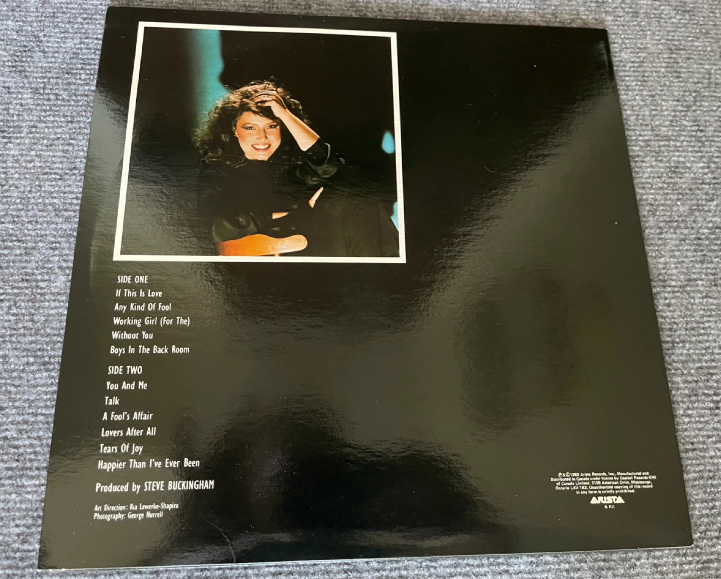 Melissa Manchester For The Working Girl Vinyl - photo 2
