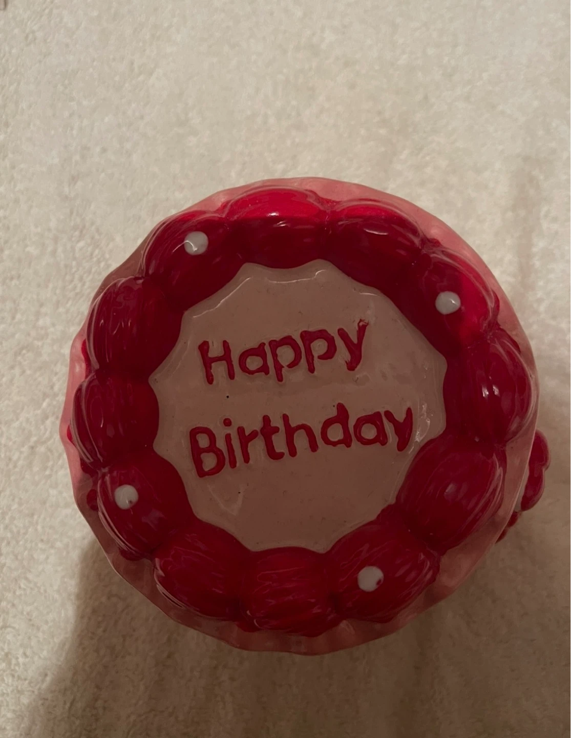 Goodies Strawberry Shortcake "Happy Birthday" Candle