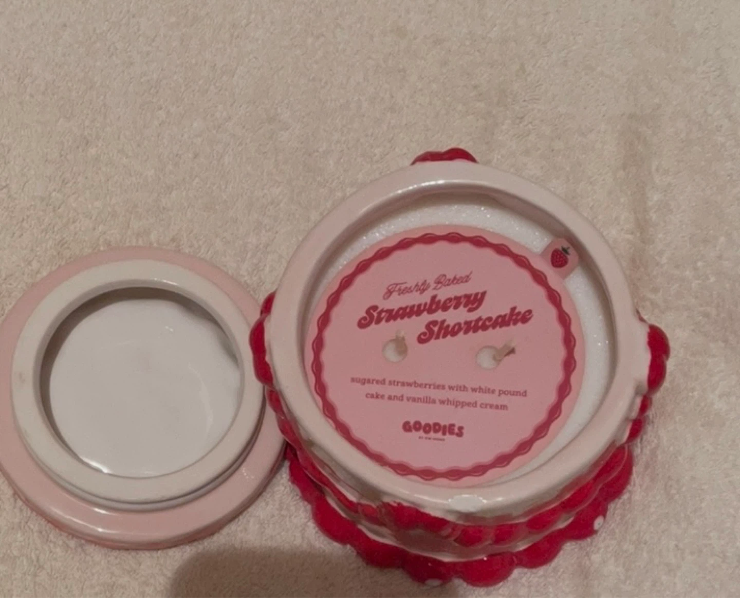 Goodies Strawberry Shortcake "Happy Birthday" Candle - photo 2