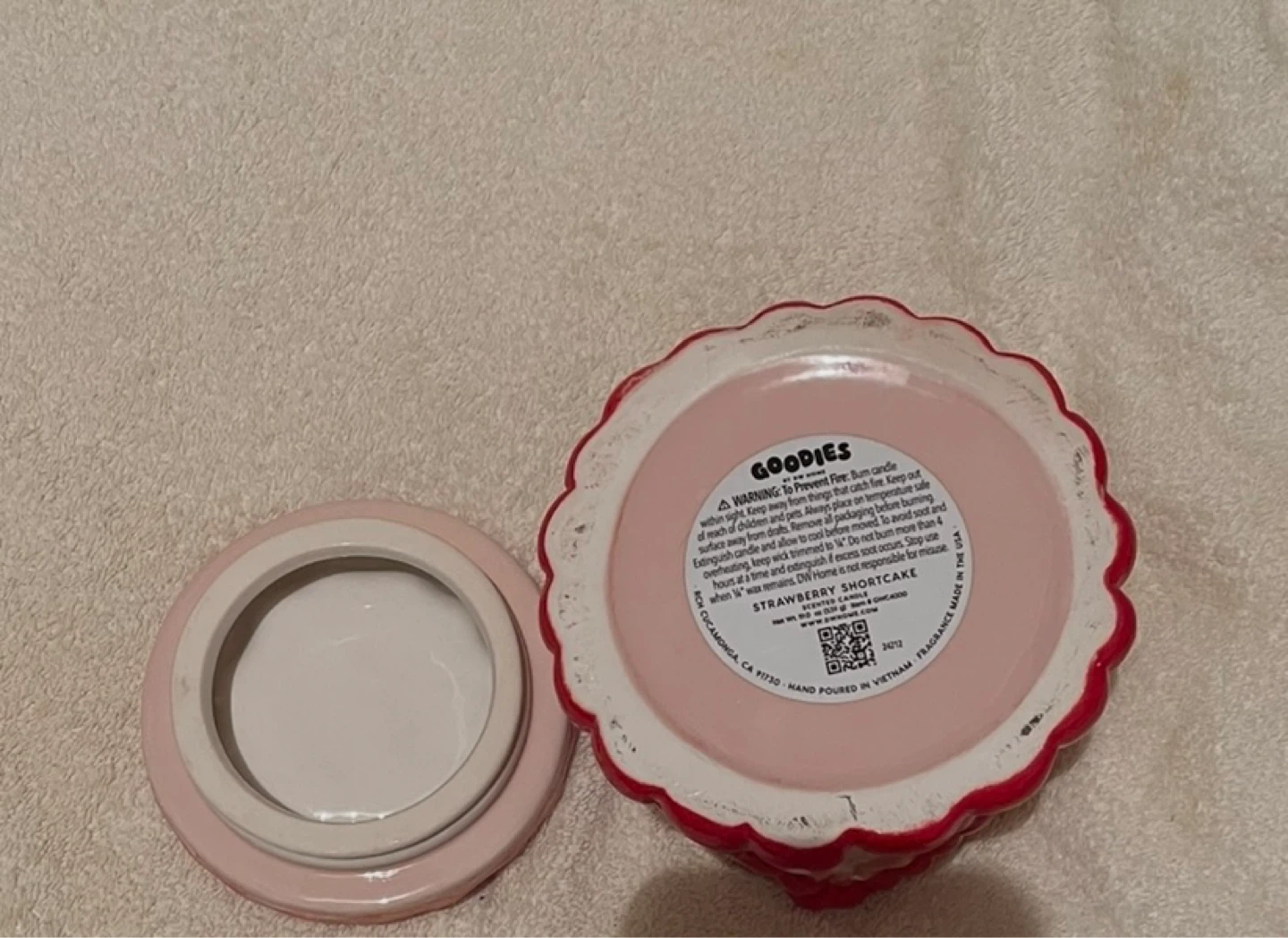 Goodies Strawberry Shortcake "Happy Birthday" Candle - photo 3