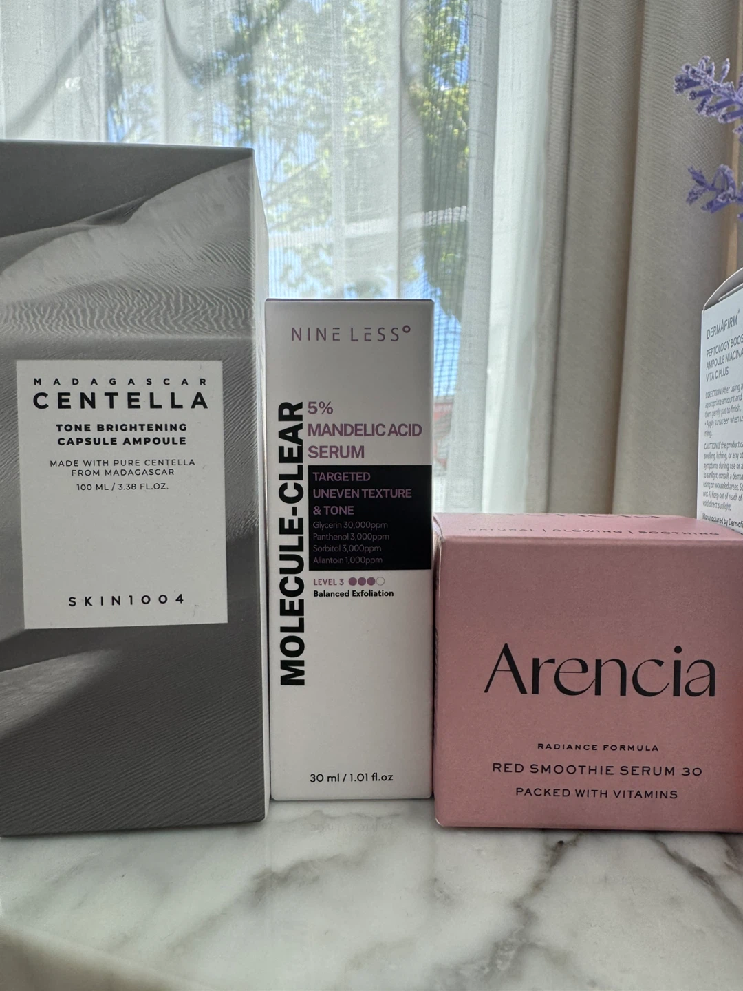 Various korean skincare items starting at $15