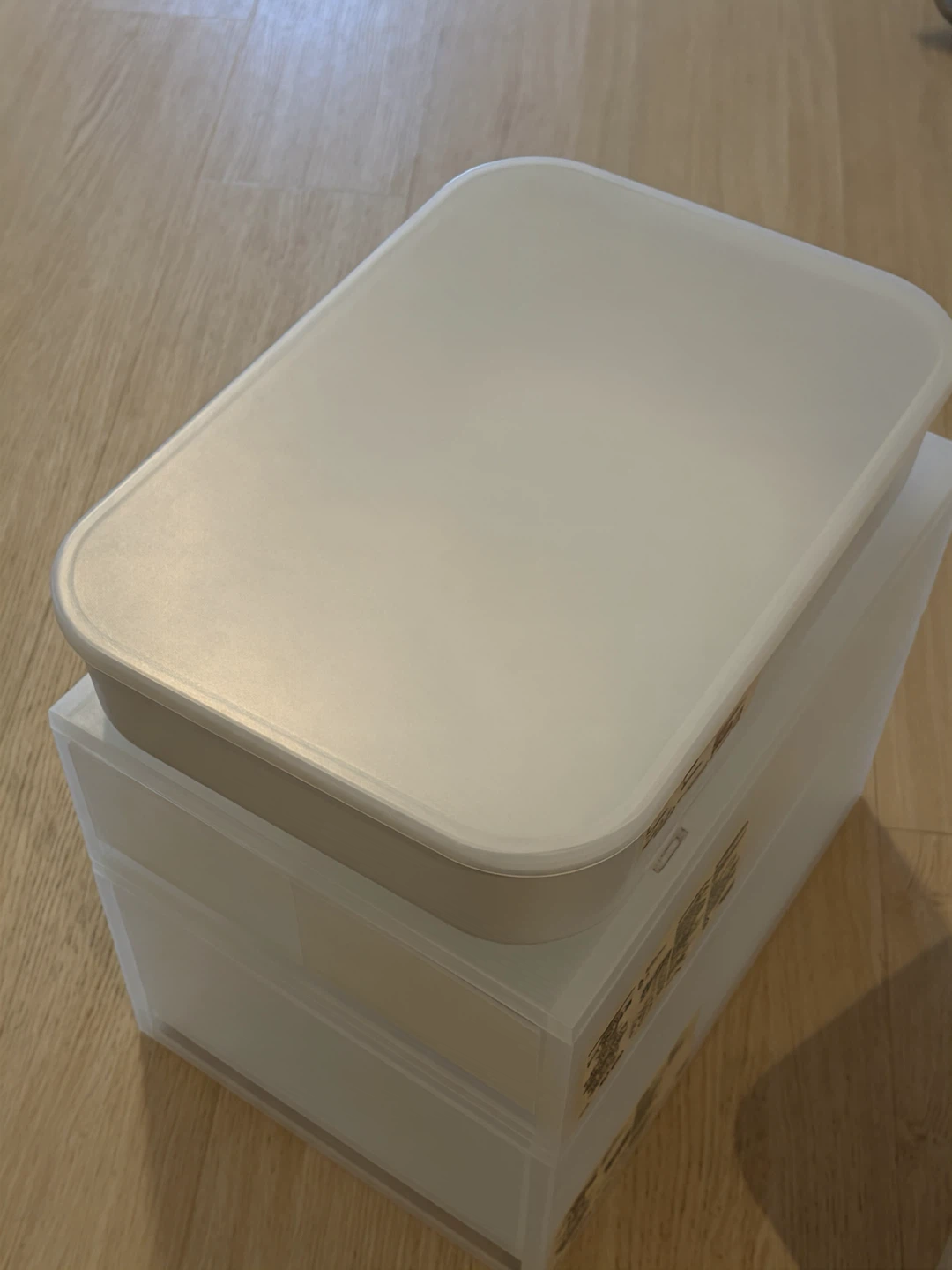 MUJI Soft Polyethylene Case Full Size Lids