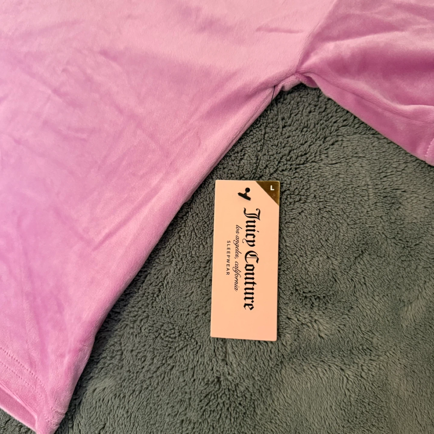 Juicy Couture Velour PJ Set - Size L - photo 5