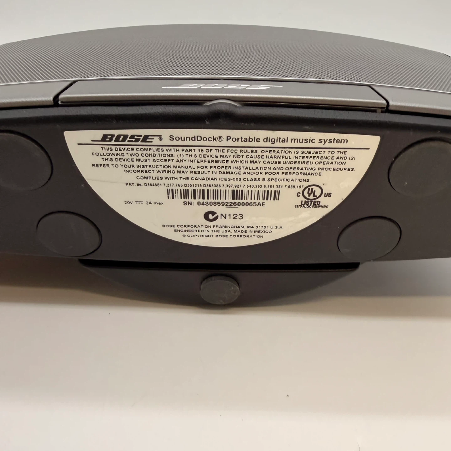 Bose SoundDock Portable Digital Music System - photo 5