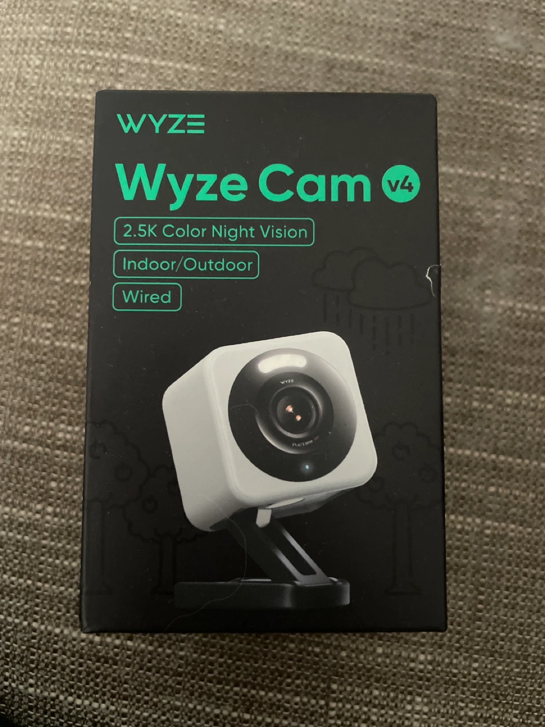 Wyze Cam v4 2.5K indoor/outdoor Camera
