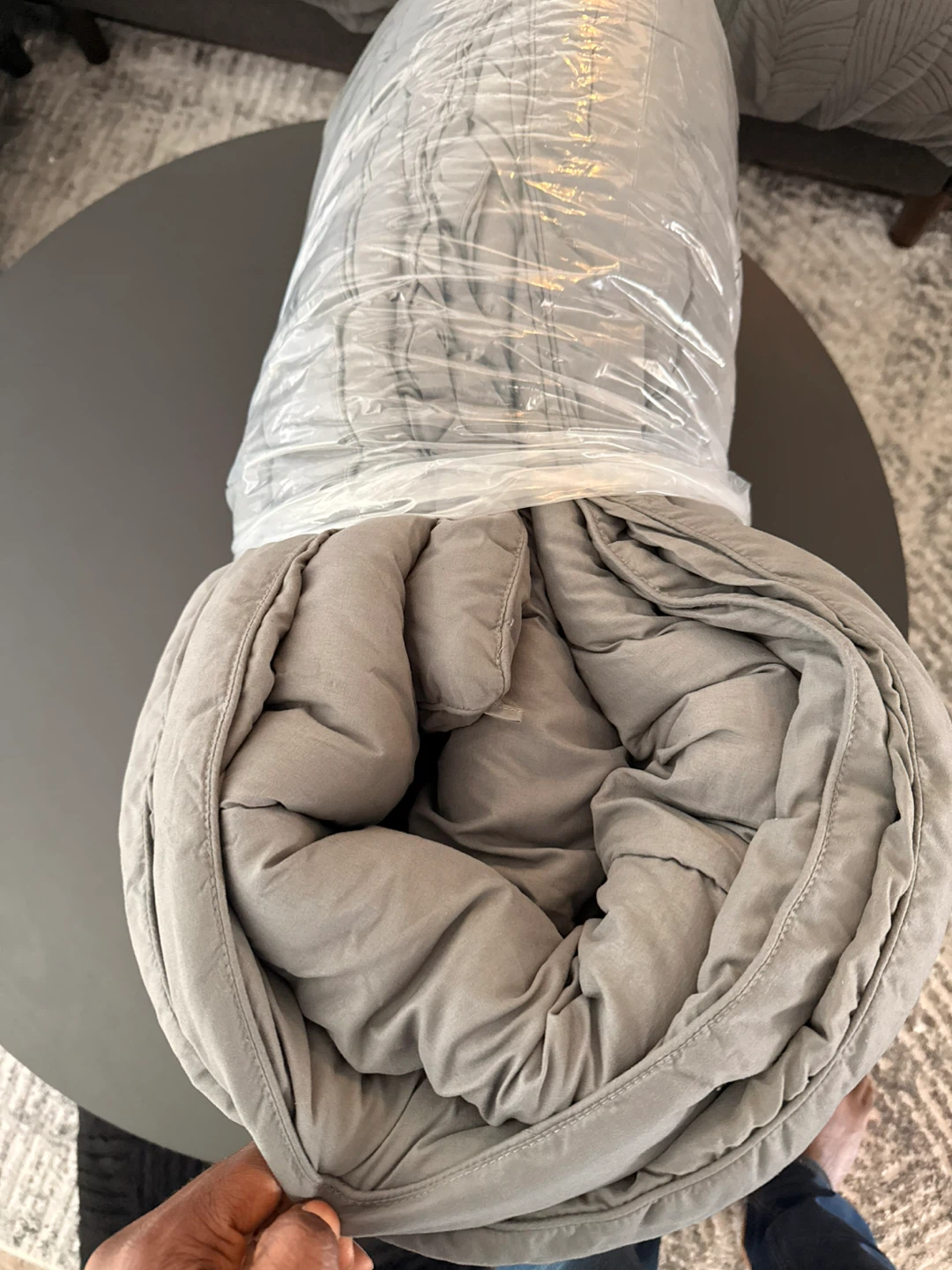 Grey Comforter Blanket