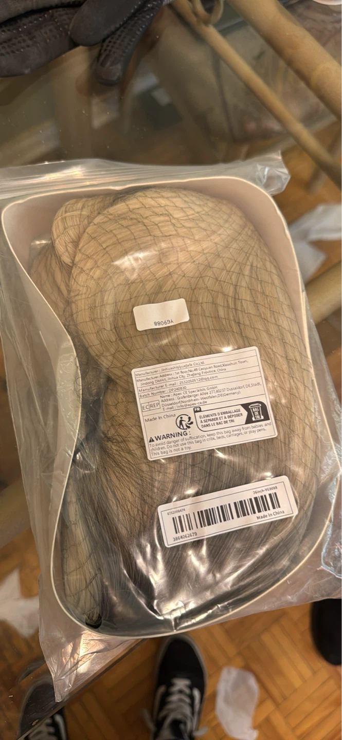 26 Inch Blonde Wig