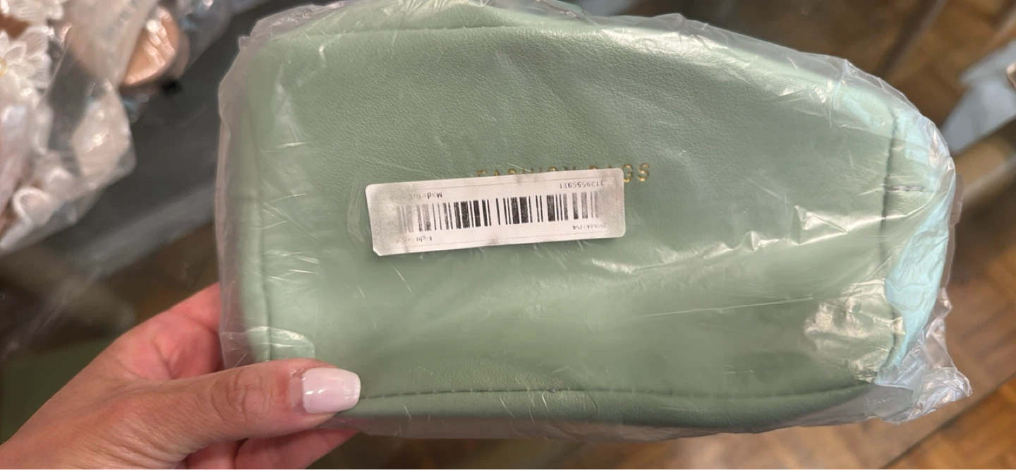 Light Green Cosmetic Bag