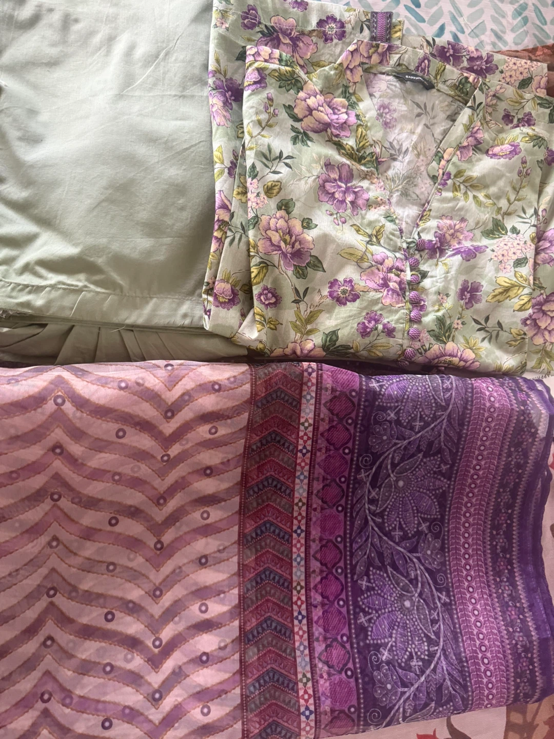 Sapphire Women's Kurti & Dupatta Set - Floral Print - photo 5