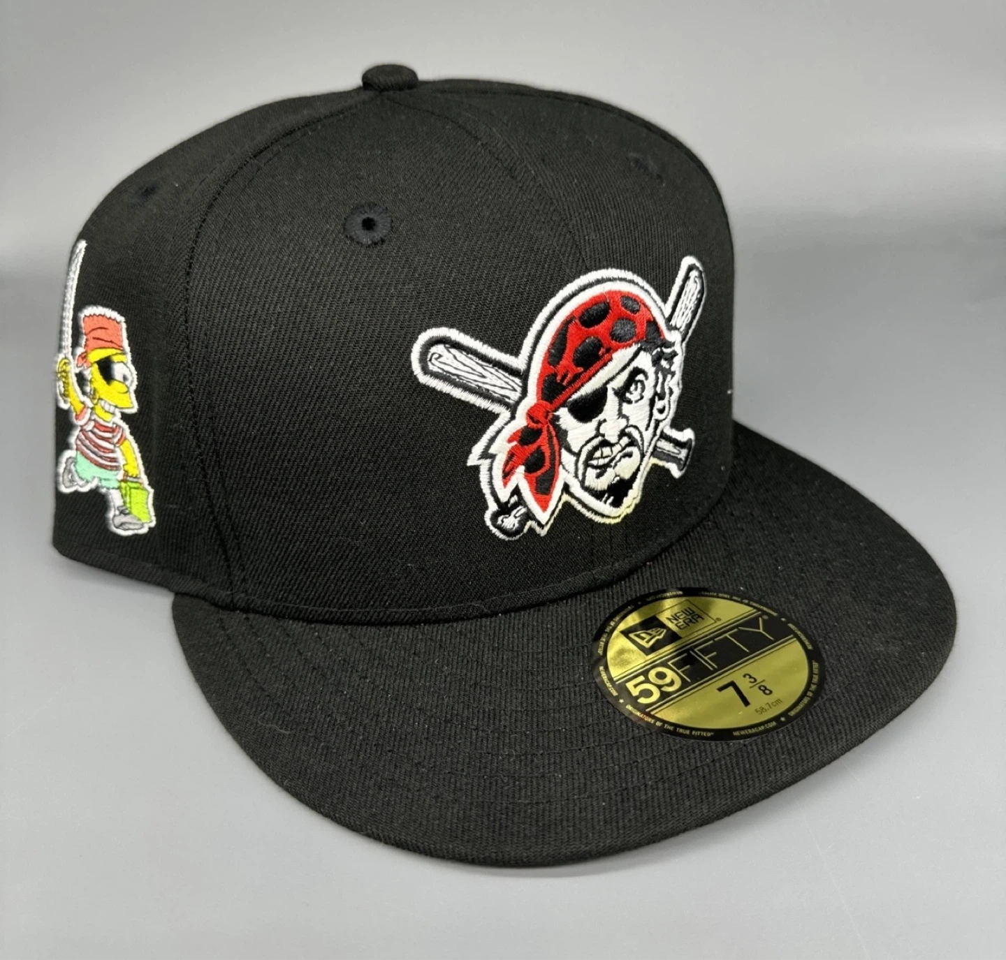 New Era 59FIFTY Pittsburgh Pirates Simpsons Bart 7 3/8 - photo 5