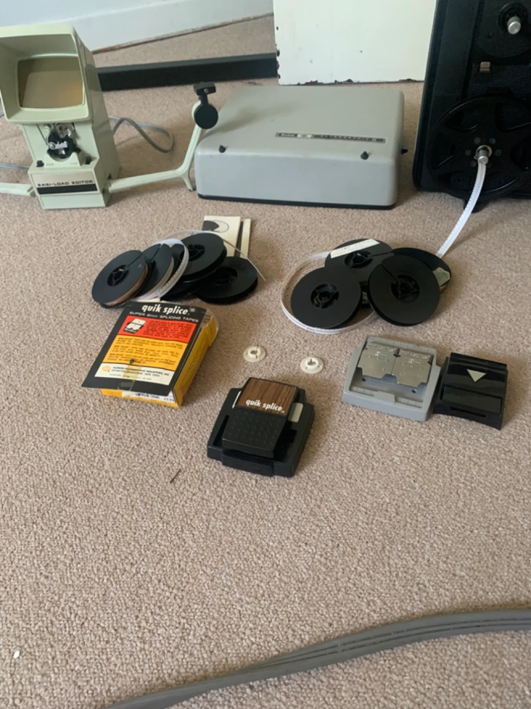 Kodak Ektagraphic 8 Projector and Editor Bundle - photo 5