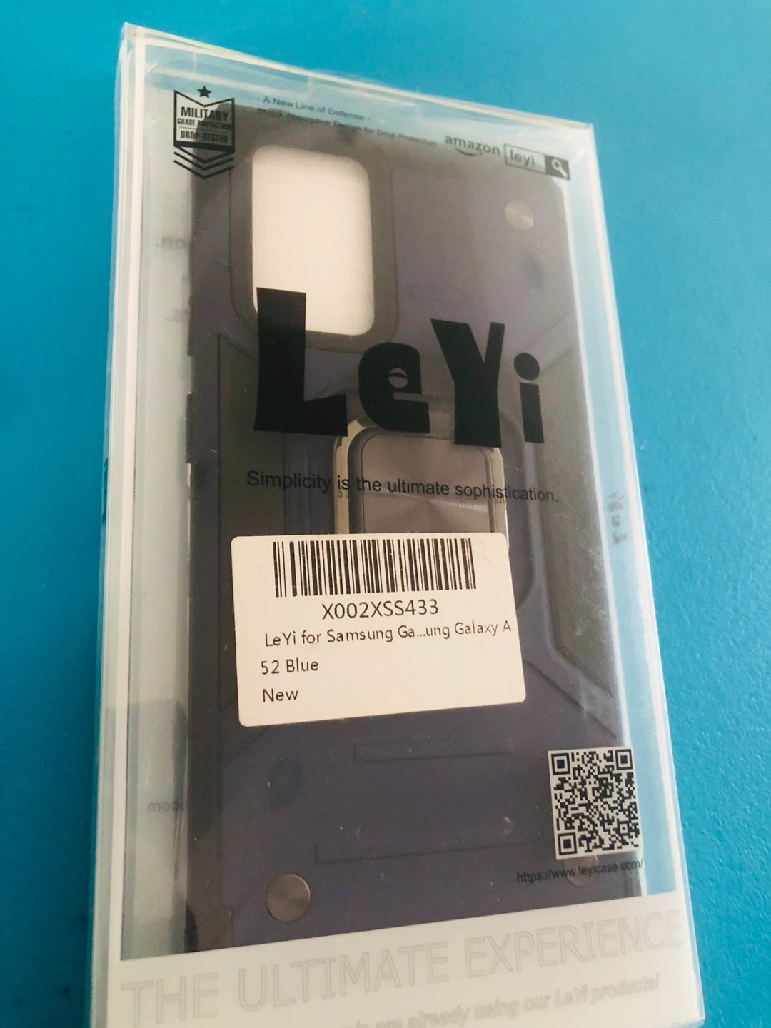 Samsung Galaxy A52 Phone Case (Blue)