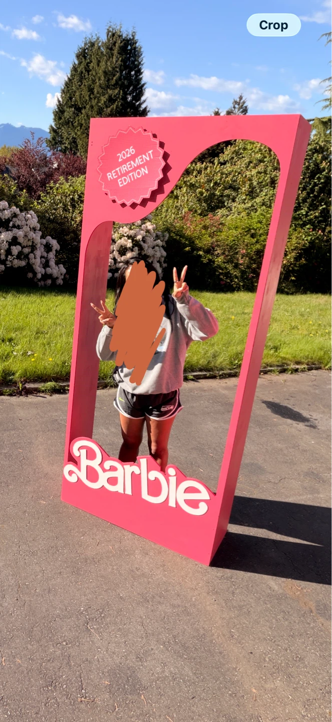 Barbie Photo Booth Prop - Life Sized Barbie Box - photo 2