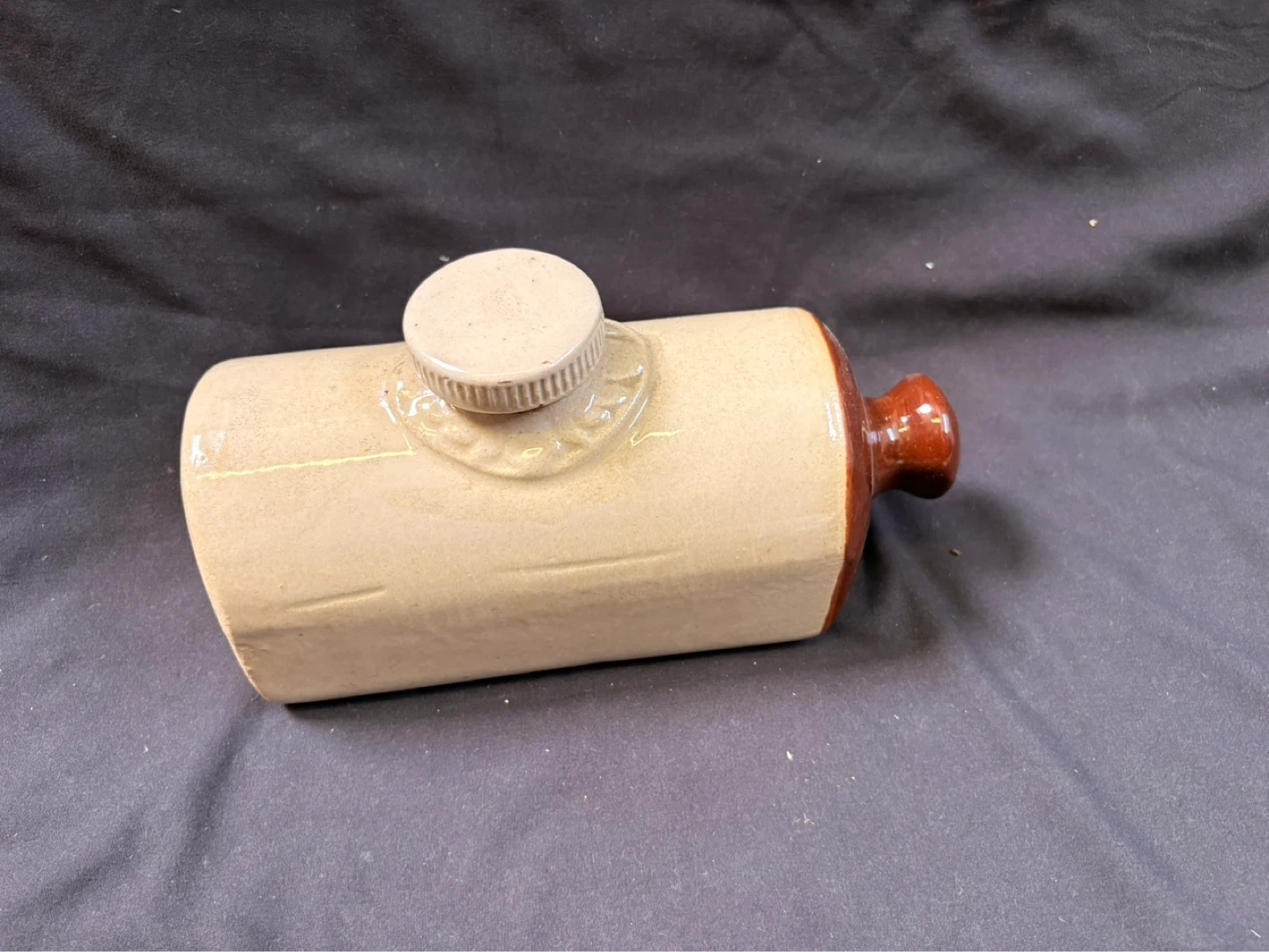 Vintage Ceramic Hot Water Bottle - photo 2