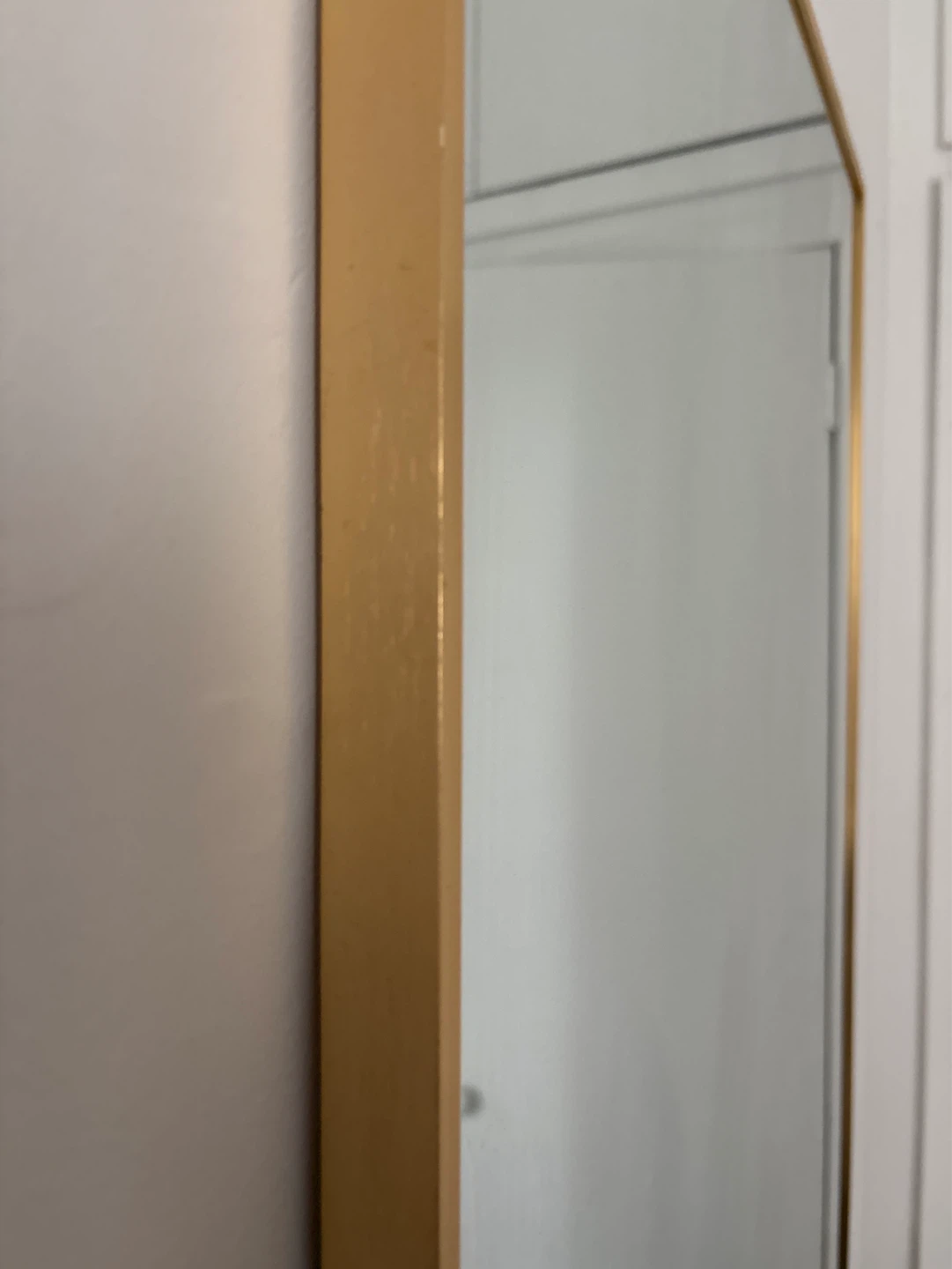 MOVE OUT SALE: Gold Framed Full Length Mirror - photo 3