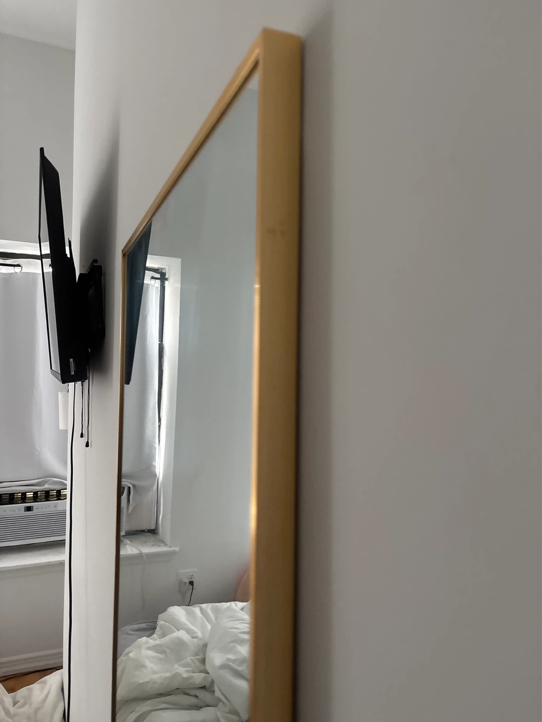 MOVE OUT SALE: Gold Framed Full Length Mirror - photo 4