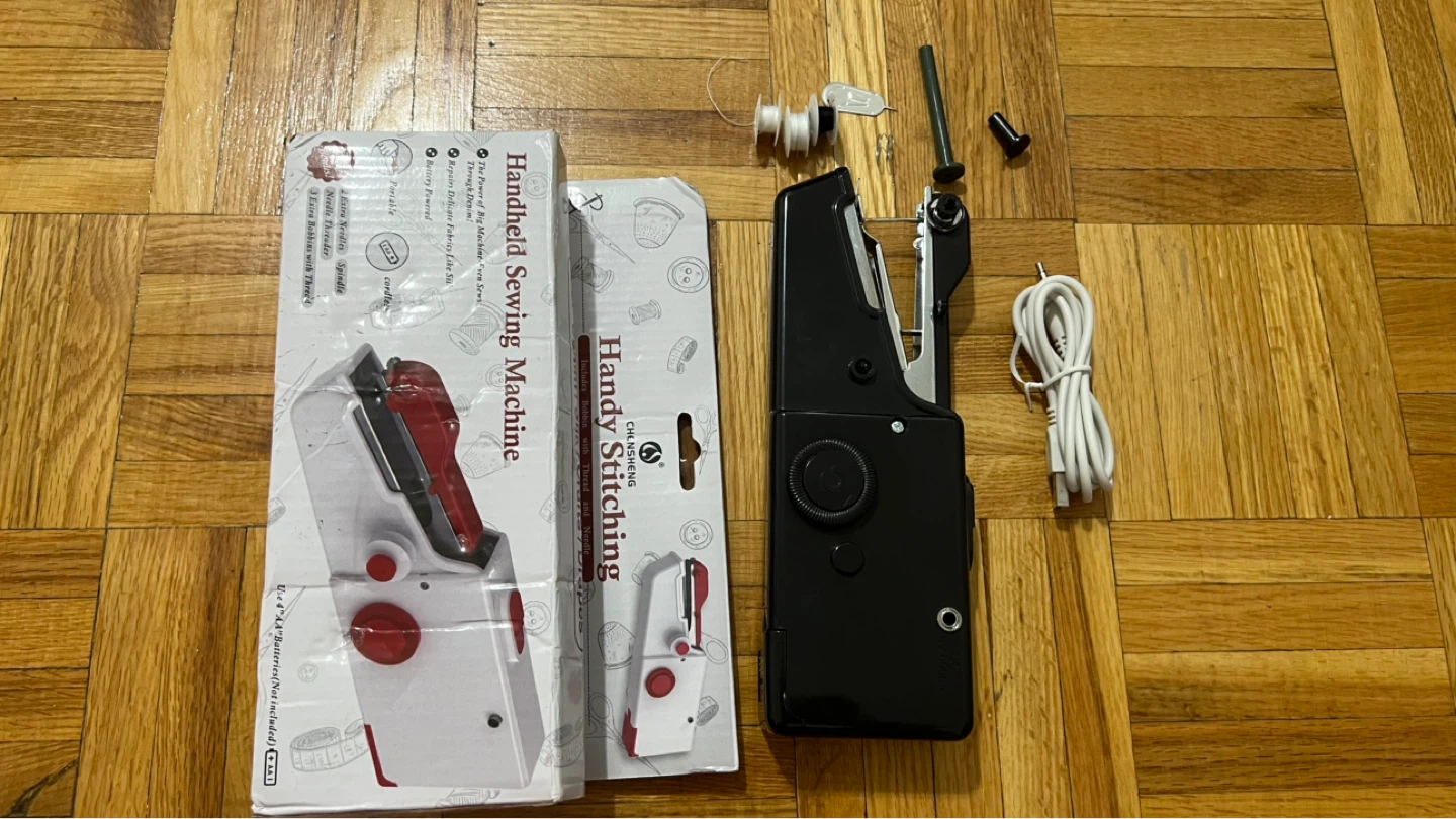 Handheld Sewing Machine with Accessories