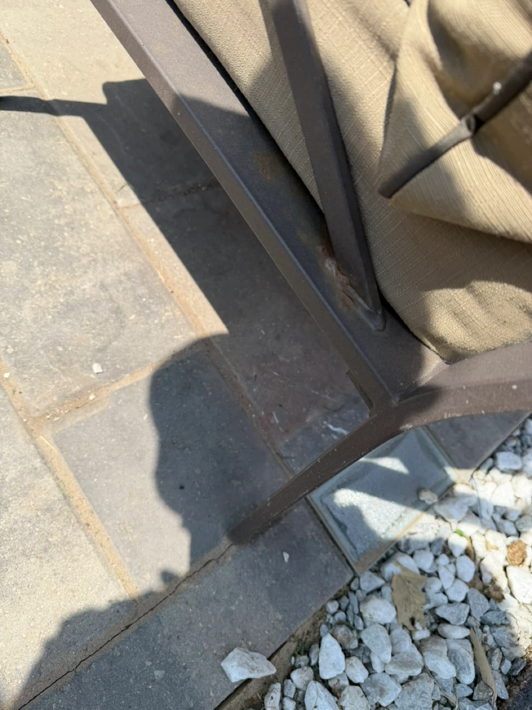 Outdoor Sofa Set with Cushions and Ottoman - photo 5