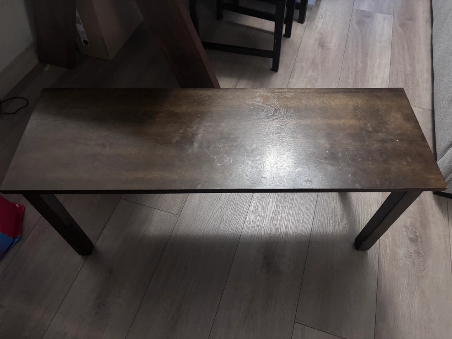 Structube Dining Table and bench - photo 2