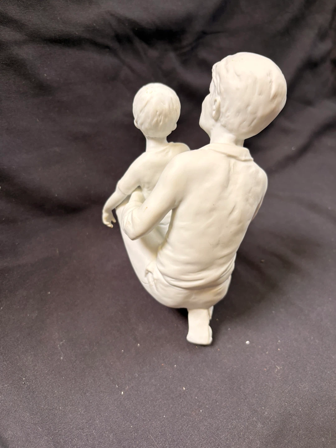 Vintage Porcelain Figurine - father and Son - photo 4