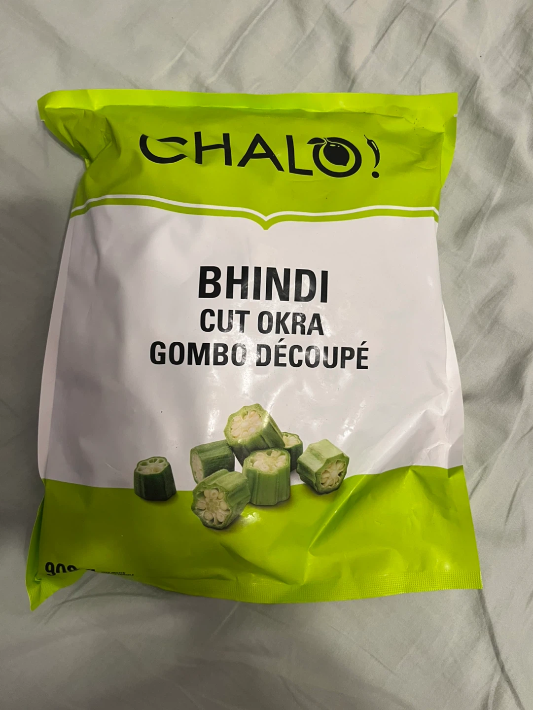 CHALO! Frozen Cut Okra (Gombo Découpé) - 900g