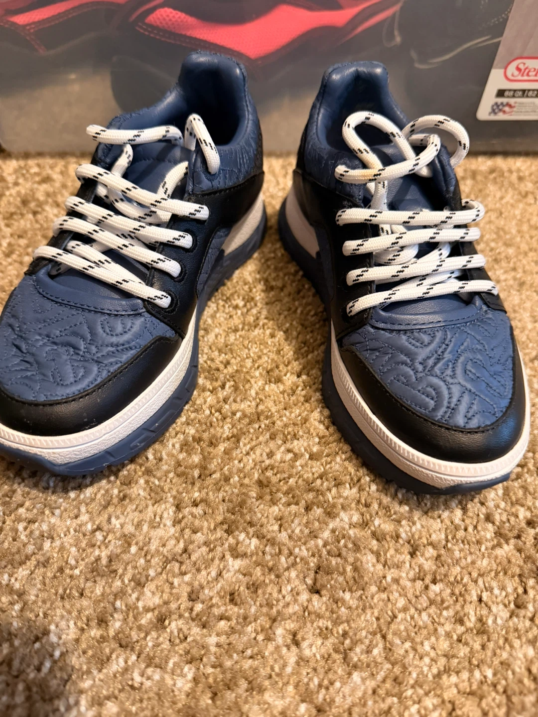 Burberry Blue Sneakers