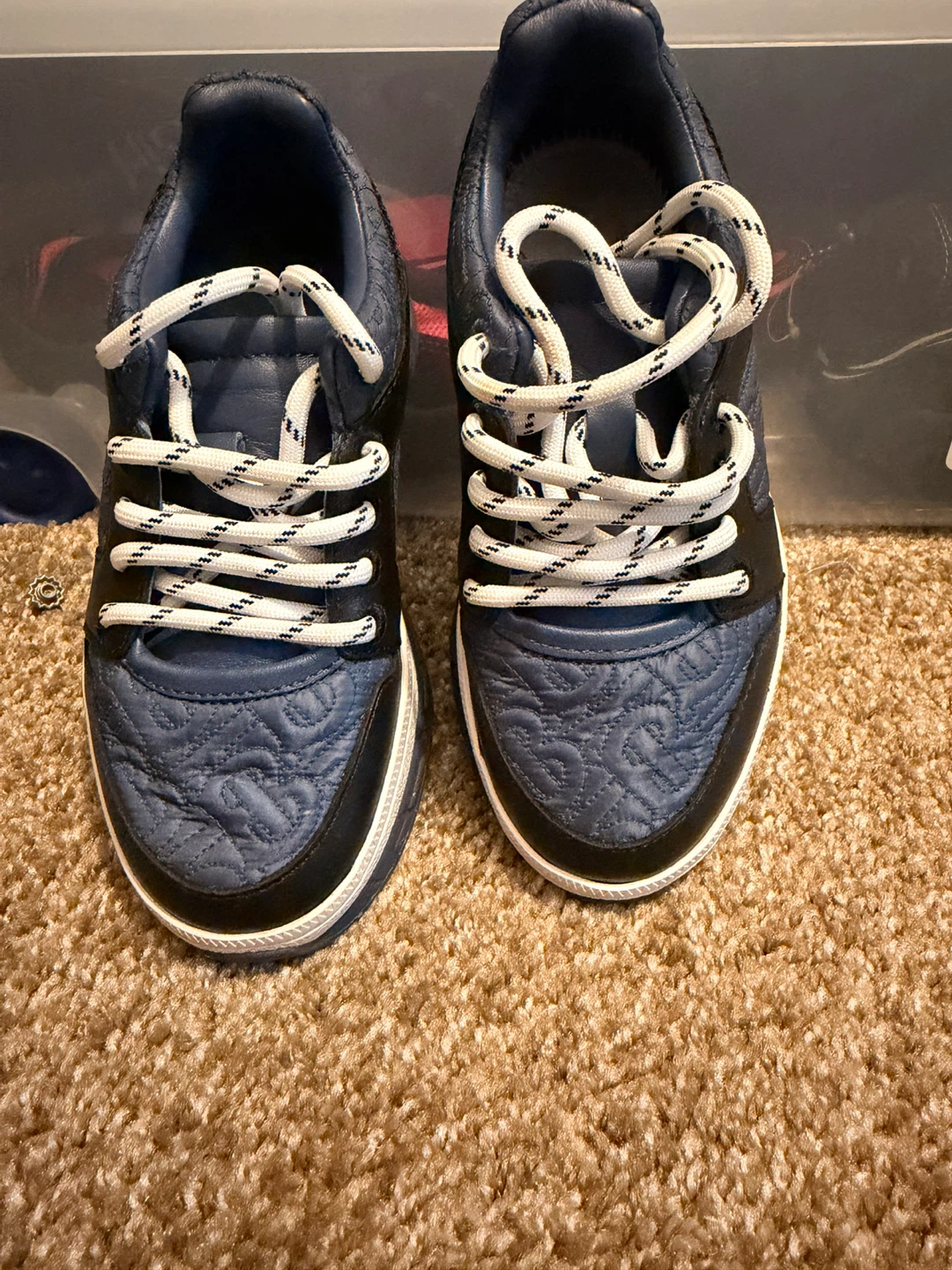 Burberry Blue Sneakers - photo 2