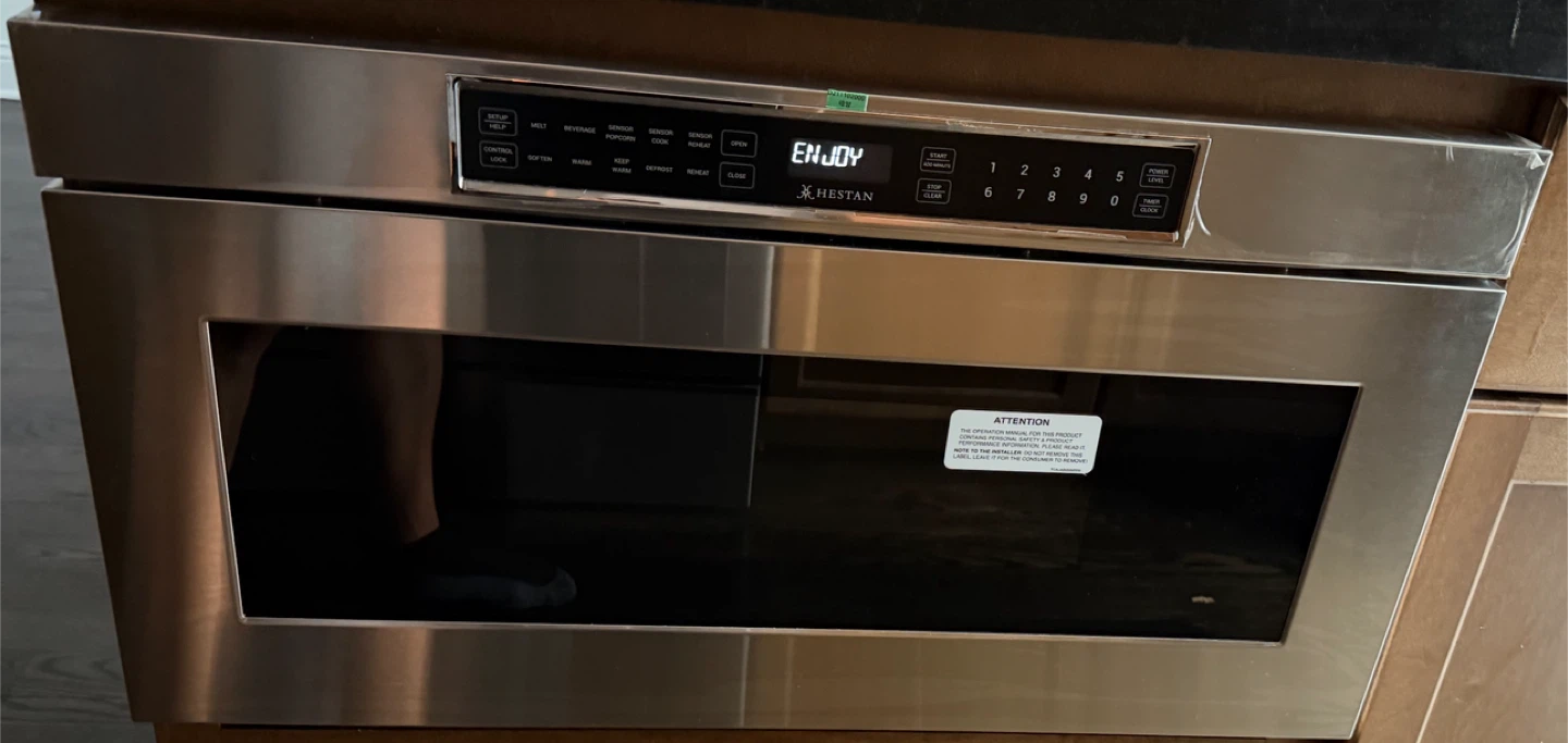 30 inch Microwave drawer by Hestan KMRW30 - photo 5