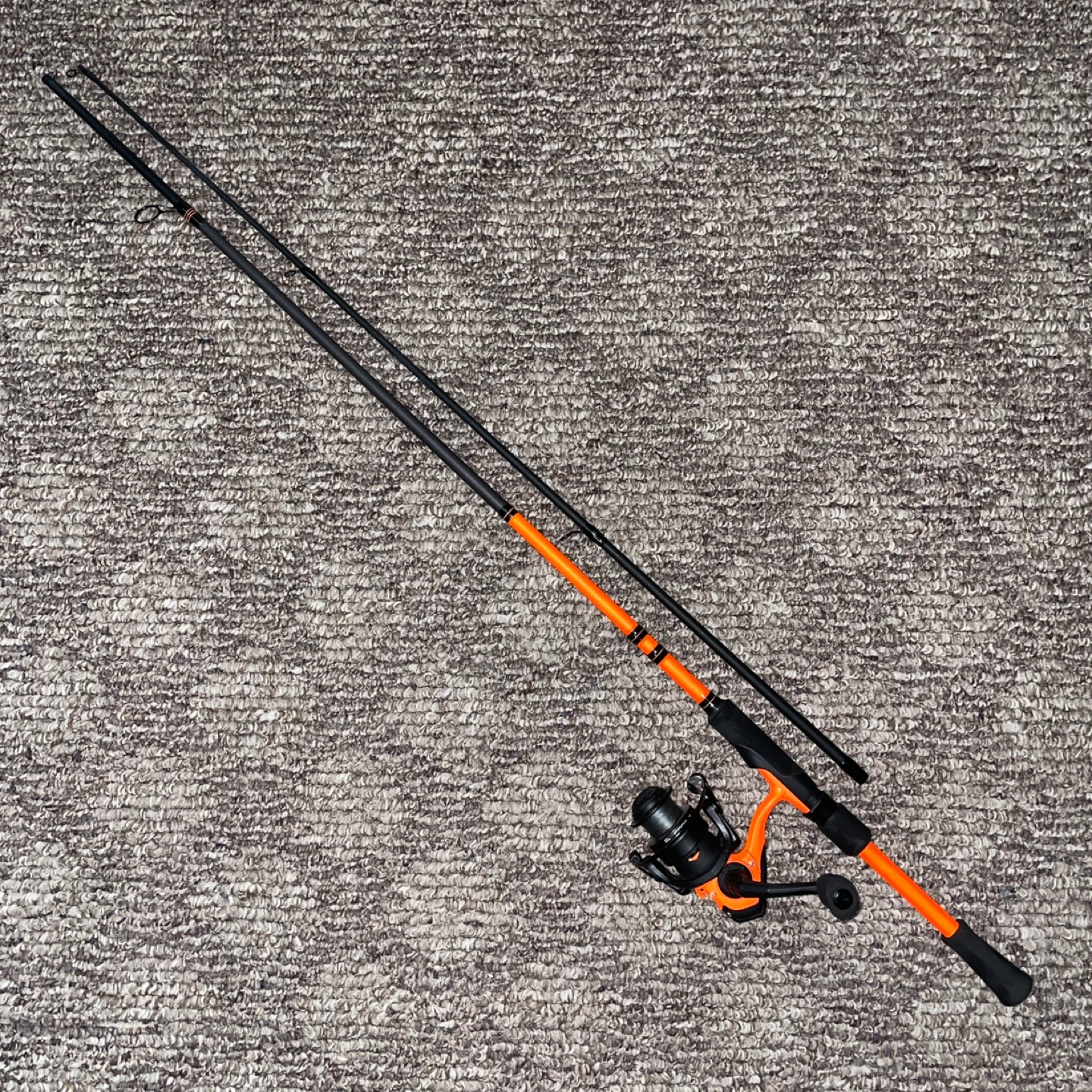 13 Fishing 6'6" Medium Fast Spinning Combo Fishing Rod - Orange