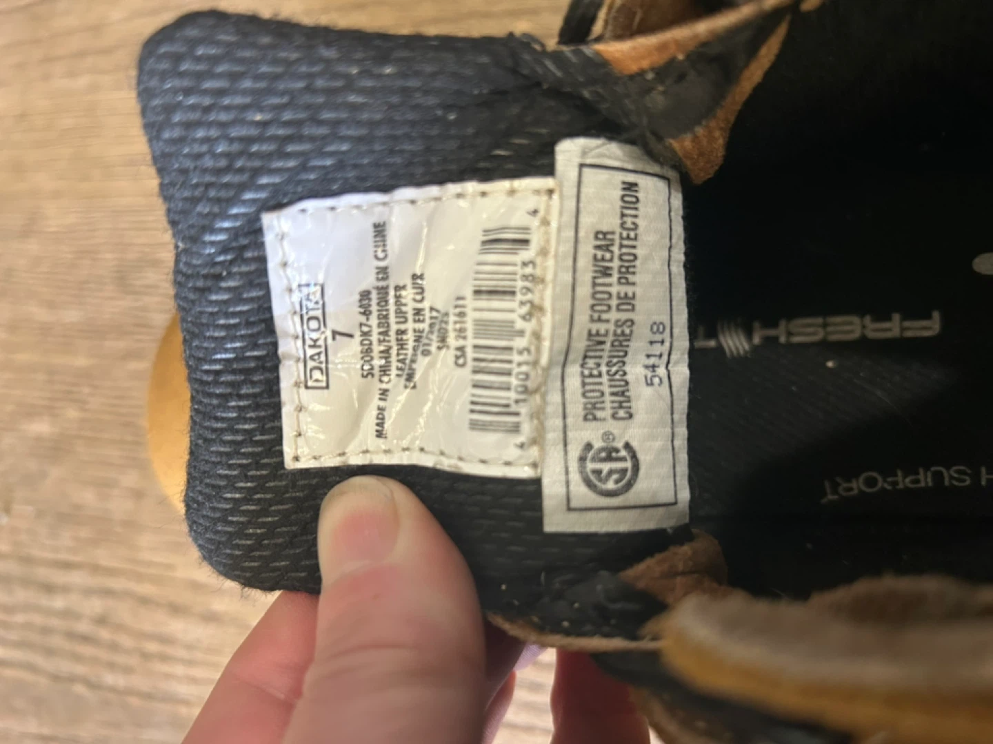 Dakota Work Boots Size 7 - photo 3