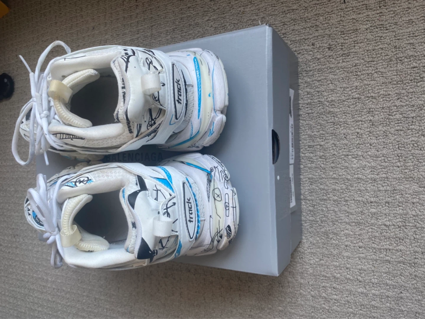 Balenciaga Track Sneakers with Graffiti Size 44 - photo 5