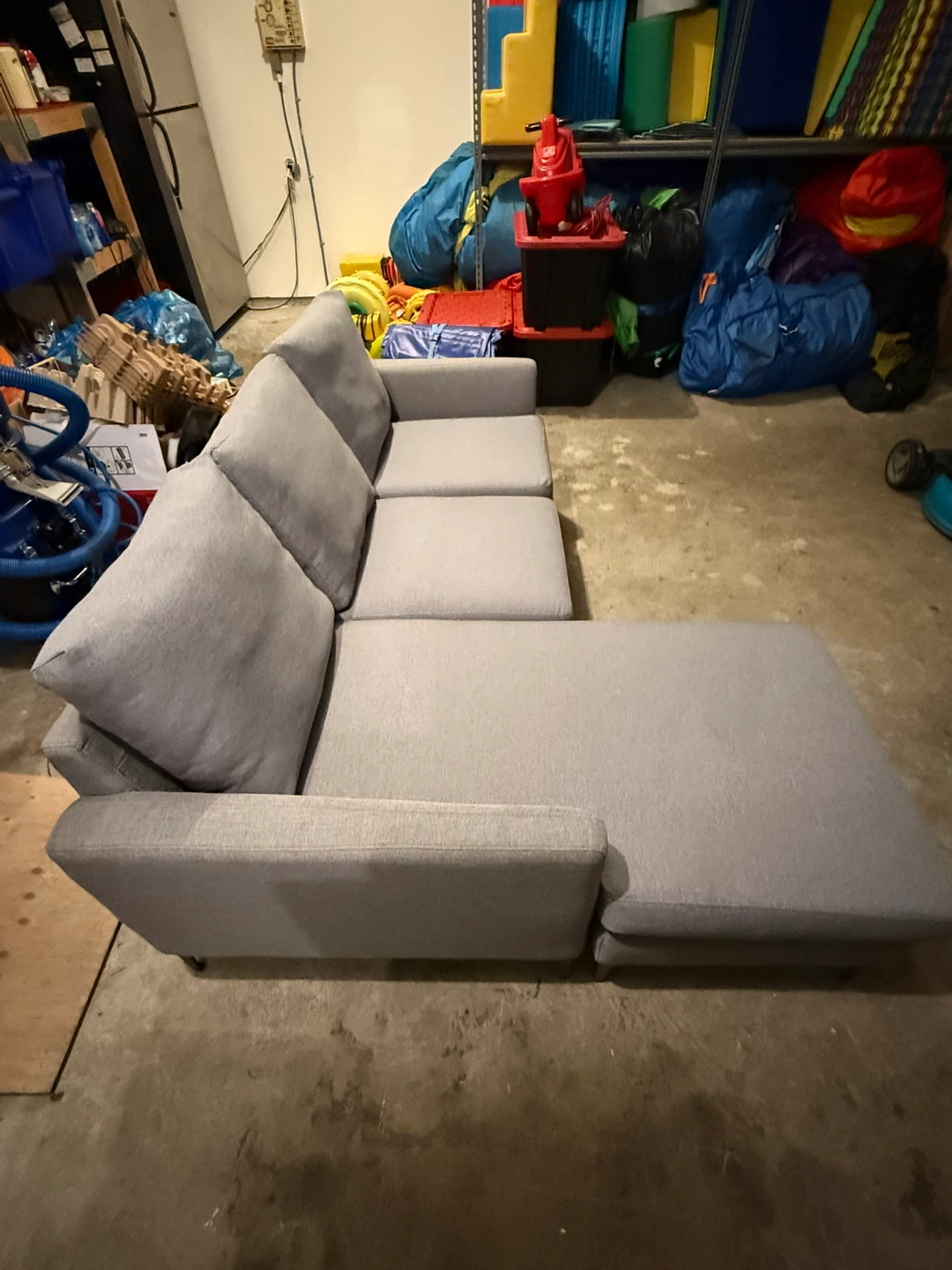 Grey Sectional Sofa - photo 4