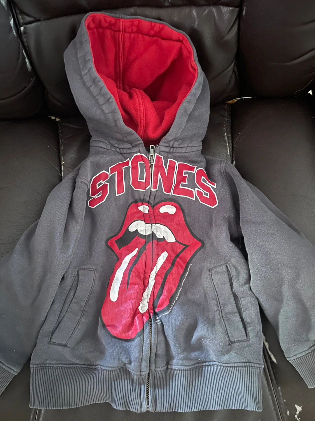 Rolling Stones Zip-Up Hoodie