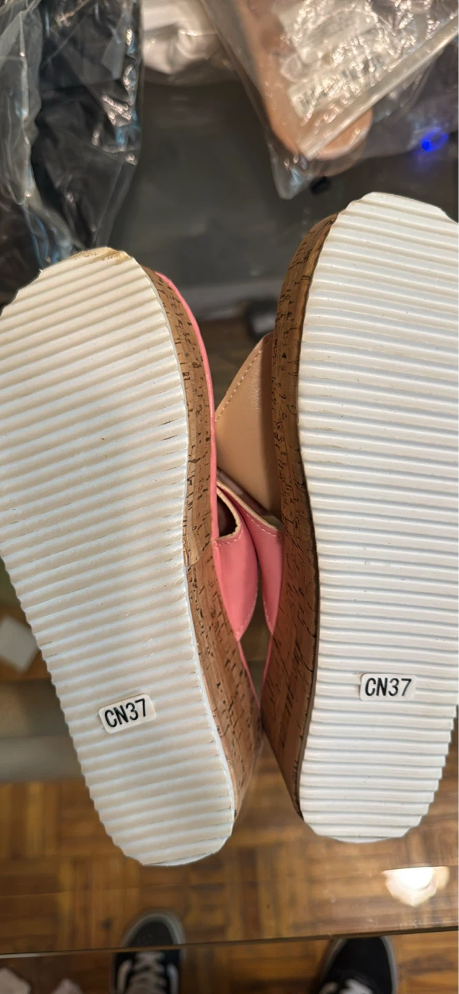Pink Wedge Sandals - photo 2