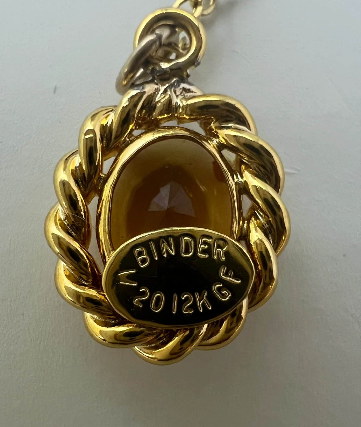 Vintage Gold-Filled Pendant Necklace - photo 4